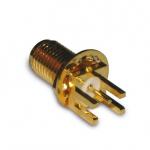 RF Connector SMA PCB End Launch Jack 50 Ohm (Jack, Female) L17.4mm